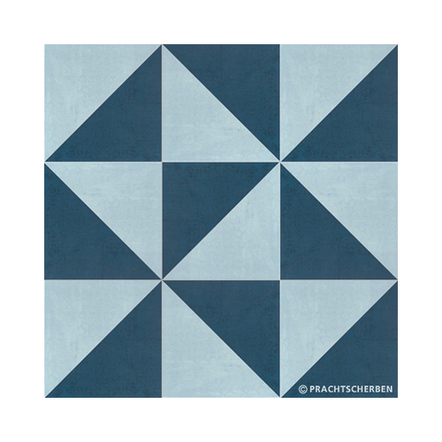 Serie GEO, Diagonal Azul Feinsteinzeug 20×20 / 0,9 cm (R10), Preis: 81,00 € / m² *